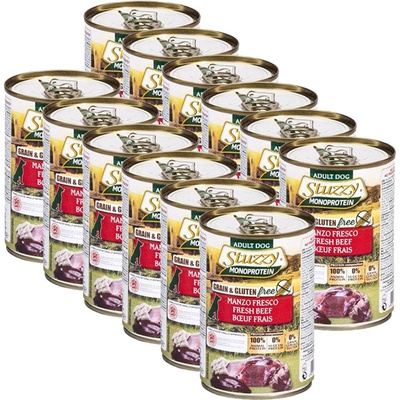 Stuzzy Консерва STUZZY Dog Monoprotein - говеждо, 12 x 400г
