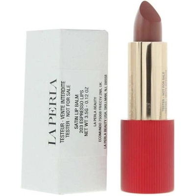 La Perla Satin Lips 203 Espresso балсам за устни тестер еспресо нюанс 3.5 гр