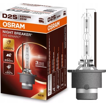 Osram xenonová výbojka D2S 66240XN2 NIGHT BREAKER LASER +220% 1ks