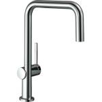 Hansgrohe Кухненски смесител Hansgrohe Talis M54 U 220 Eco с едноръкохватков механизъм и 1 струя (72844000)