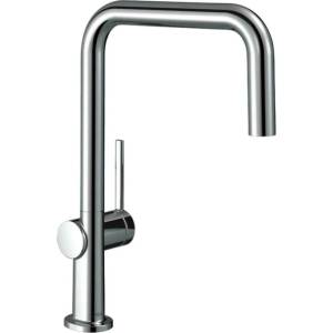Hansgrohe Кухненски смесител Hansgrohe Talis M54 U 220 Eco с едноръкохватков механизъм и 1 струя (72844000)