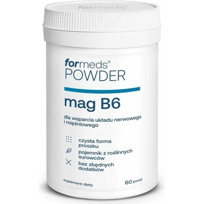 Formeds Powder Mag B6 horčík a vitamín B6 v prášku 55,8 g
