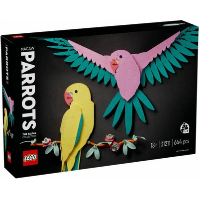 LEGO® Art - The Fauna Collection – Macaw Parrots (31211)