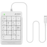 A4tech Цифрова клавиатура A4tech FK13P, Бял