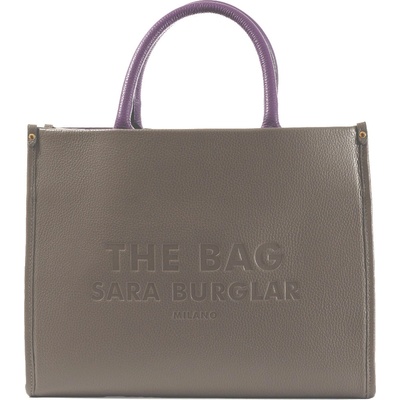 Sara Burglar Elisabeth Grey kabelka Šedá