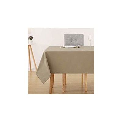 ABC Lněný ubrus hnědý 130x220cm – Zbozi.Blesk.cz