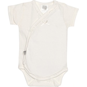 Bimbidreams Бебешко боди с къс ръкав Bimbidreams - Primera Puesta, 1-3 м, Ivory (8499000755454) - baby