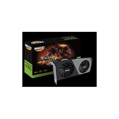 Inno3D GeForce RTX 4060 Twin X2 8GB GDDR6 N40602-08D6-173051N