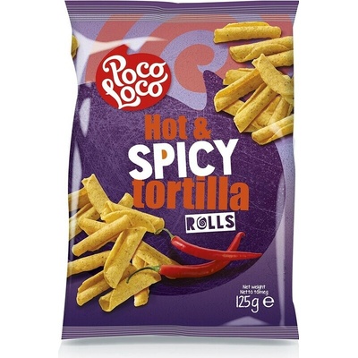 Tortilla rolls Hot & Spicy 125 g