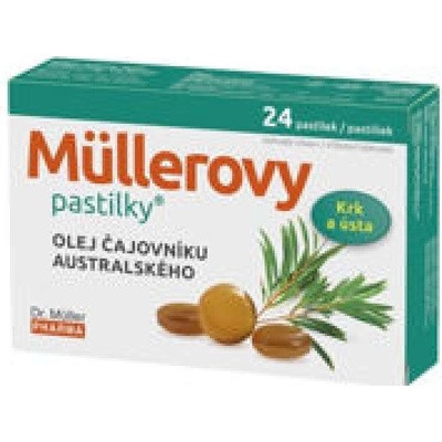Dr. Müller s olejem čajovníku australského 24 pastilek