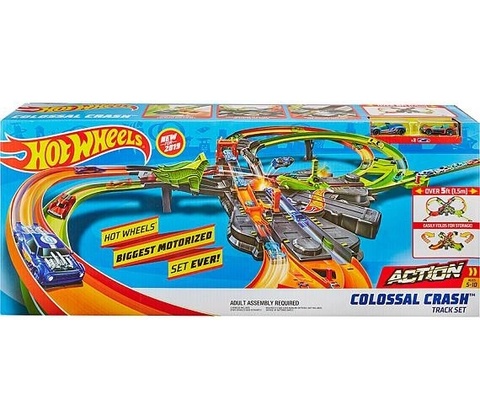Hot Wheels Obrovská bouračka