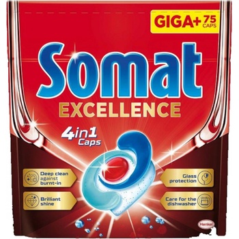 Somat Excellence Tablety do myčky 4v1 75 ks