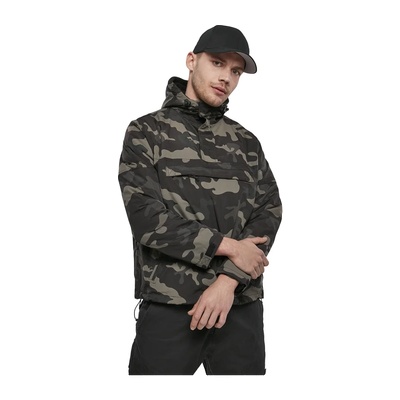 Brandit Ветровка с подплата в камуфлажен жвят Brandit darkcamoBW-3001-4 - Тъмен камуфлаж, размер XXL