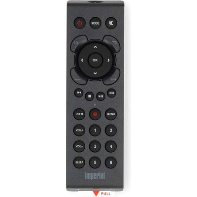 Dálkový ovladač DABMAN i160/i170/i310CD/i410BTi510BT/i560CDschwarz with Eject Symbol 5400167 5400167