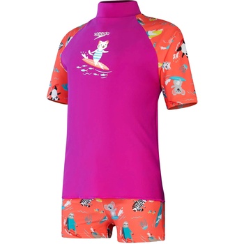 Speedo Комплект 2 части с uv защита girls digital