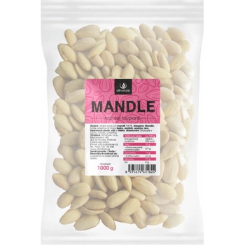 Allnature Mandle jádra 1000 g