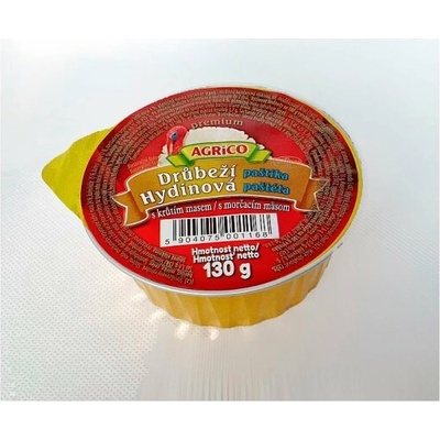 Agrico Premium hydinová paštéta s morčacím mäsom 130 g