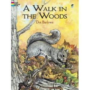 Walk in the Woods Coloring Book | Dorothea Barlowe (ISBN: 9780486426440)
