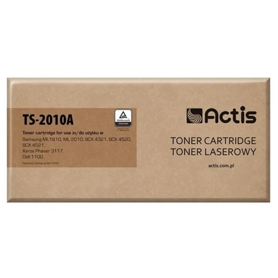Compatible Тонер Actis TS-2010A (заместител за Samsung ML-1610D2/ML-2010D3, стандартен, 3000 страници, черен) (TS-2010A)