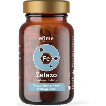 Ekamedica Желязо + Витамин В6, В12, С, Фолиева киселина 60 капсули | Ekamedica (521525 EK)