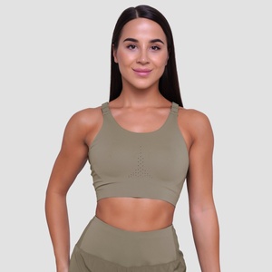 GymBeam Спортен сутиен за бягане Pulse Vetiver S