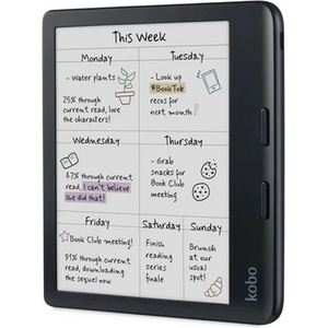 Kobo Libra Colour - Четец за е-книги, 7" цветен E-Ink, 32GB, IPX8, ComfortLight PRO - Черен Четец за Е-книги