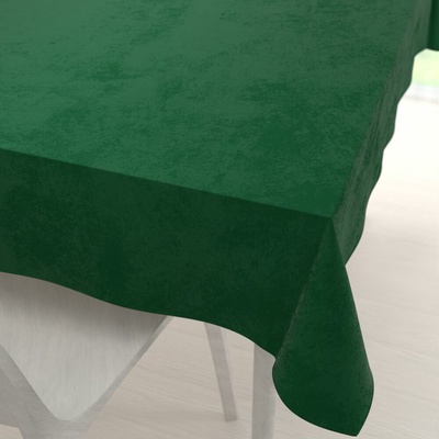 Biante Veľký zamatový obdĺžnikový obrus Velvet Premium SVP-032 Zelený 240x280 cm