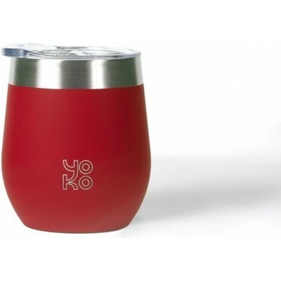 Yoko Design nerezový hrnek na kávu Rouge 250 ml