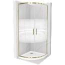 Mexen Rio 90x90 cm + tray round