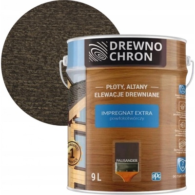 Impregnace na dřevo Drewnochron 364460 Palisandr 9 l
