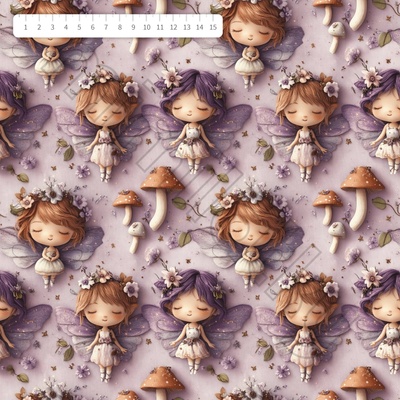 Spící víly na lila úplet by MIMI [supreme]
