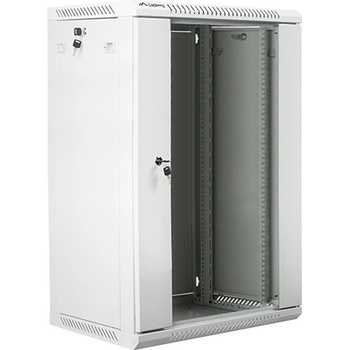 Lanberg Комуникационен шкаф Lanberg rack cabinet 19 wall-mount 18U / 600x450 for self-assembly (flat pack) (WF01-6418-10S)