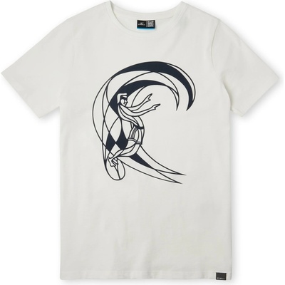 O'Neill Тениска 'Circle Surfer' бяло, размер 140
