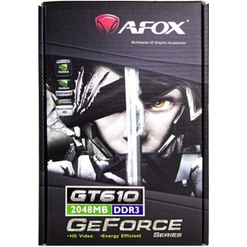 AFOX GeForce GT 610 1GB DDR3 AF610-1024D3L7-V5