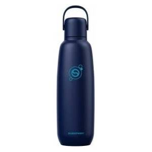 SodaStream Fizz & Go stainless steel soda bottle 0.9 l, double-walled insulated thermos bottle, keeps hot & cold, for carbonated drinks, compatible with DUO, TERRA, ART, ENSO & more, Blueberry - 1062414440