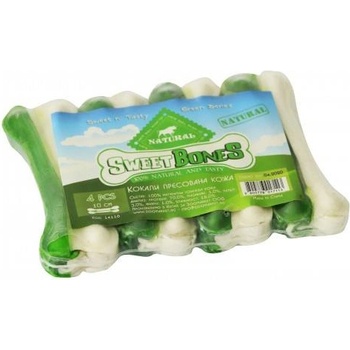 Двуцветни кокали за дъвчене от пресована кожа - кг