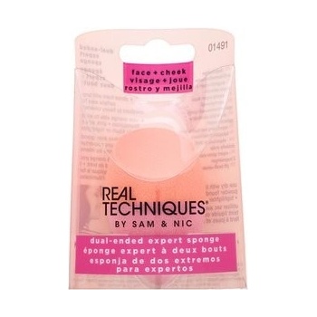Real Techniques Dual Ended Expert Sponge houbička na make-up