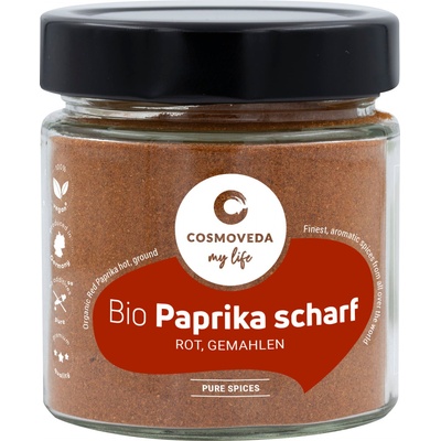 COSMOVEDA Лют био червен пипер, смлян - 90 г