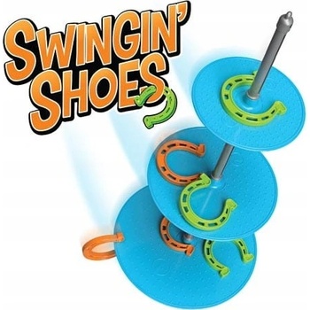 Fat Brain Hádzacie podkovy hra Swingin Shoes