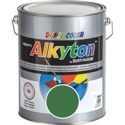 Alkyton Hladký lesk 5 l smaragdová zelená