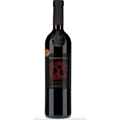 Masso Antico Primitivo Appassito 14% 0,75 l (holá láhev)