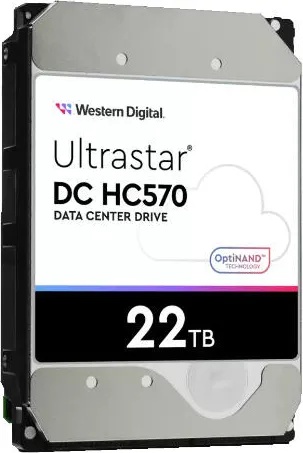 Western Digital Ultrastar DC HC570 3.5 22TB 7200rpm SATA3 (WUH722222ALE6L4/0F48155)