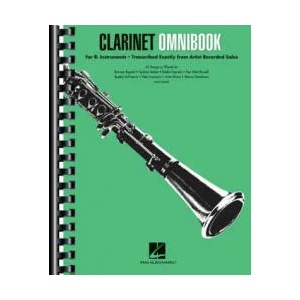 Clarinet Omnibook for B-Flat Instruments: Transcribed Exactly from Artist Recorded Solos | Hal Leonard Corp (ISBN: 9781540000491)