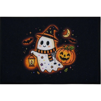 Mercury Flooring Halloweenský duch černá 40x60 cm