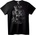 NOONEBRAND Тениска Черепен gang - 7XL, White