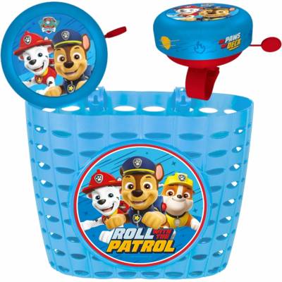 SÚPRAVA Labková patrola + ZVONČEK NA RIADIDLÁ PRE DETI KOLOBEŽKU