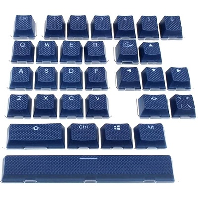 Капачки за механична клавиатура Ducky Navy 31-Keycap Set Rubber Backlit Double-Shot US Layout (DUCKY-ACC-31-USRDBNNO2)