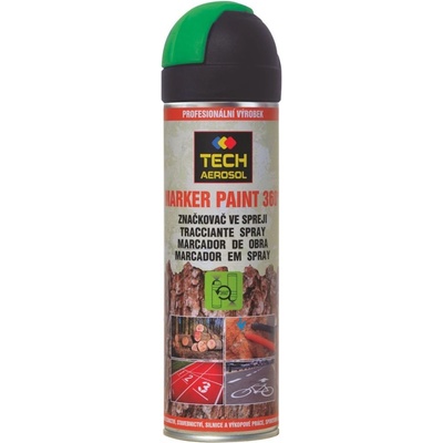 TECH MARKER 360 500ml zelená