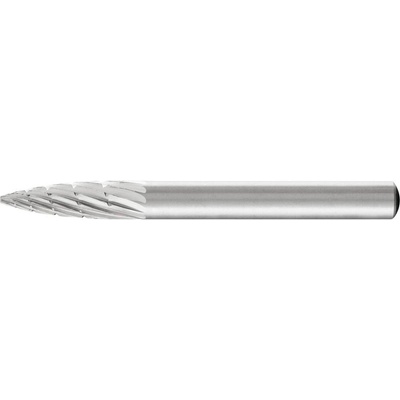 PFERD TOOLS 22440736 frézovací kolík , HSS, lomený oblouk, Délka 60 mm, Vnější Ø 6 mm, Pracovní délka 18 mm, Ø hřídele 6