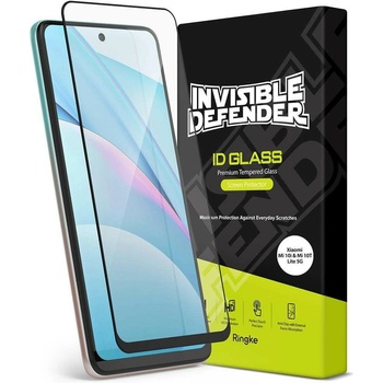 Ringke Протектор от закалено стъкло /Tempered Glass/ Ringke Invisible Defender Full Cover Tempered Glass 3D, за Xiaomi Mi 10T Lite 5G, Mi 10i 5G, черен/прозрачен (G4as039)